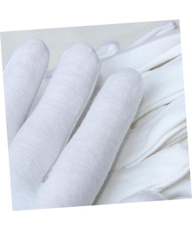 FRCOLOR 54 Pairs Working Gloves for Women Hydrating Gloves Gloves Jewelry Inspection Gloves Cotton Gloves for Dry Hands Work Glove Moisturizing Gloves Spa Gloves Thick Section White - Buy Online on GoSupps.com