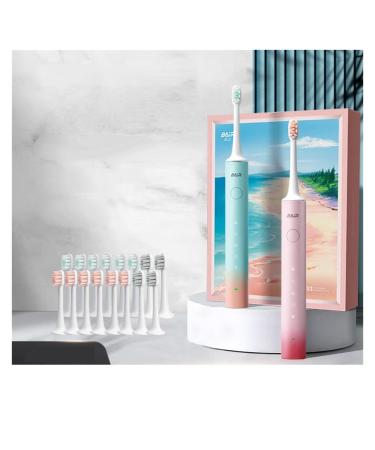 BAIR X3 Electric Toothbrush Adult Rechargeable Smart Sonic Couple Set Fully Automatic Toothbrush Men Female Students Party Men Gift Girlfriend Cool Black Joint Model (32-33 34-35 36-37 38-39