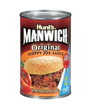 Manwich Original Sloppy Joe Sauce, 24 Ounce -- 12 per case.