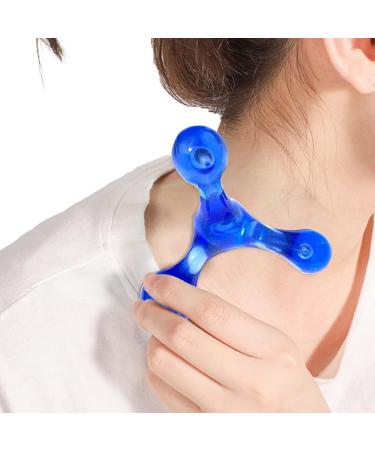 4 Point Trigger Point Massage Device - Effective Self-Massage for Back Neck Shoulders & Feet | International Shipping - Buy Online on GoSupps.com