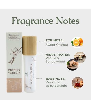 Handmade Ancestral Perfume Oil (Persian Vanilla Rollerball 10 mL) Persian Vanilla Rollerball 10 mL - Buy Online on GoSupps.com