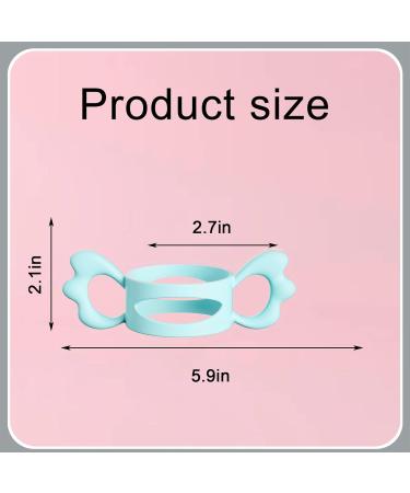 Morofme Silicone Baby Bottle Handles - 2 Pcs Universal Holder for Avent Nature Wide-Neck PP & Glass Bottles - Perfect Baby Bottle Accessories (Over 6cm) - Buy Online on GoSupps.com