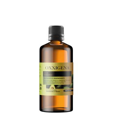 Oxxigena - 100% Pure Avocado Oil 1000 ml pack Donne de la douceur et de l' lasticit la peau Id al pour les peaux s ches et d shydrat es Vegan et sans OGM 1LT