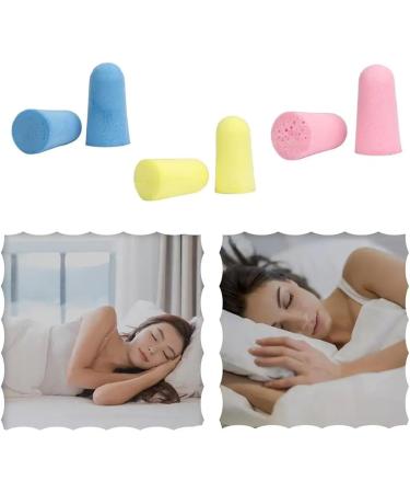Ear Plugs 5 Pairs Of Male And Female Sleep Foam Noise Proof Earplugs Noise Reduction Sleep Sound Proof Earplugs Loop Earplugs Canada(Yellow) - Buy Online on GoSupps.com