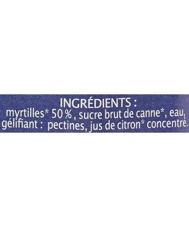 Jardin BiO tic Extra Wild Blueberry Jam 320 g - Pack of 3 - Buy Online on GoSupps.com