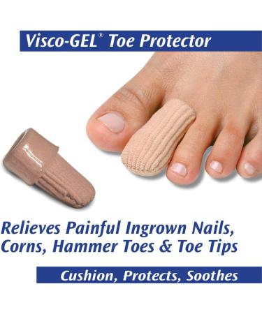 Pedifix Visco-Gel Toe Protector (2-Pack) | Ultimate Toe Protection - Buy Online on GoSupps.com