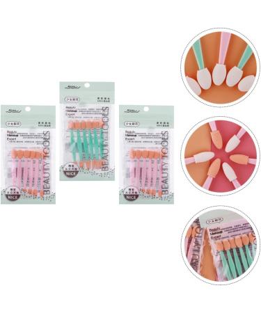 Womens Makeup Set 3 Sets of Double-ended Eye Shadow Brush Eye shadow Cosmetic Women Makeup Set 7.4X1cmx3pcs As Shownx3pcs - Buy Online on GoSupps.com