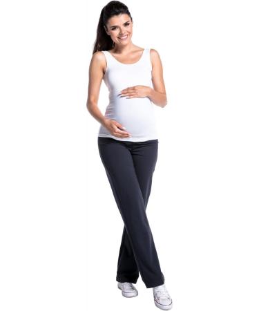 Zeta Ville Women's Pregnancy Pants - Short Length Graphite - Size 8-10 - 3 Leg Lengths Available - Buy Online on GoSupps.com