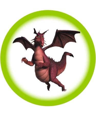 24 Fabulous Pre-Cut Edible Wafer Cake Toppers: Shrek & Friends - Buy Online on GoSupps.com