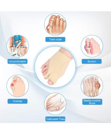 DOACT Bunion Corrector | Hallux Valgus Relief | Large Toe Separator with Unique Healing Design - Optimal Comfort & Support - Buy Online on GoSupps.com
