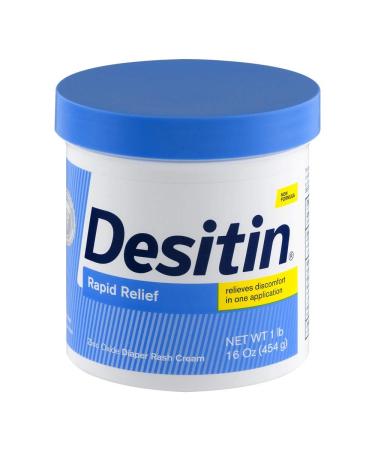 DESITIN Daily Defense Diaper Rash Cream 16 oz (Pack of 3)