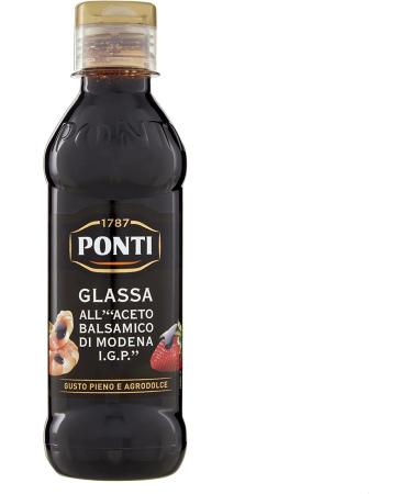 Ponti Aceto Modena Balsamic Vinegar Sauces 250 ml (Pack of 12)