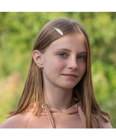 30 Pack Silver Vintage Butterfly Hair Pins - Retro Leaf Flower Metal Clips for Women and Girls - Buy Online on GoSupps.com