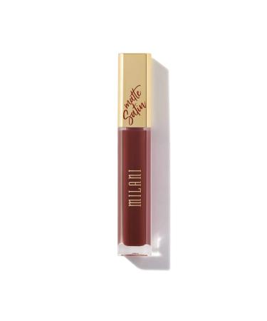 Milani Amore Satin Matte Lip Cr me - Elegant (0.22 Fl. Oz.) Cruelty-Free Nourishing Lip Gloss with a Soft  Full Matte Finish