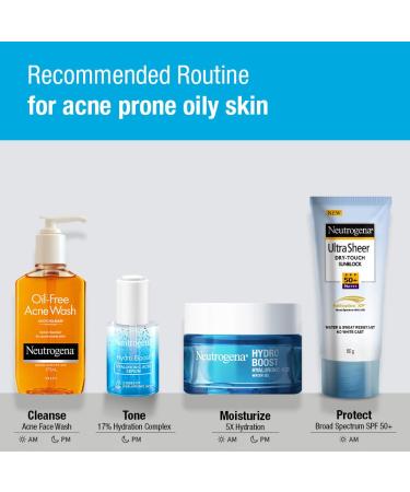 Neutrogena Deep Clean Facial Cleanser 200ml - Effective Acne & Oil Control - International Shipping Available - Buy Online on GoSupps.com
