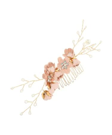 Beatifufu hair accessories Hanfu jewelry decorate hair comb for women accessories hair comb for wedding hair styling accessories hair comb modeling Miss girl child flower hair comb