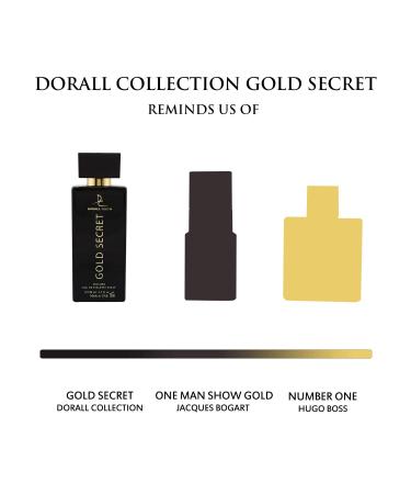 GOLD SECRET BY DORALL COLLECTION COLOGNE FOR MEN 3.3 OZ / 100 ML EAU DE TOILETTE SPRAY - Buy Online on GoSupps.com