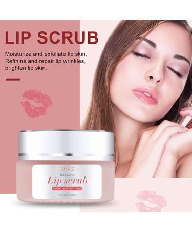 Shop Lurrose Lip Scrub & Balm - Exfoliate & Moisturize Lips with Strawberry Flavor | International Shipping Available - Buy Online on GoSupps.com