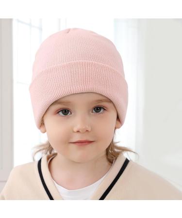 XYIYI Baby Winter Beanie Hat and Mitten Set for Boys Girls 2-5 Years - Pink - Buy Online on GoSupps.com