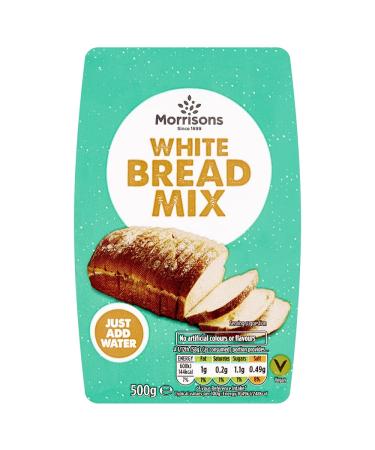 Morrisons Crusty White Bread Mix 500 g x 5