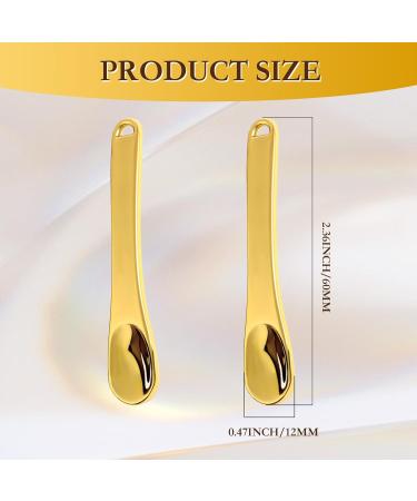 4-Piece Mini Metal Makeup Spatula Set | Perfect for Creams Lotions & Skincare | Essential Beauty Scoop & Bowl - Buy Online on GoSupps.com