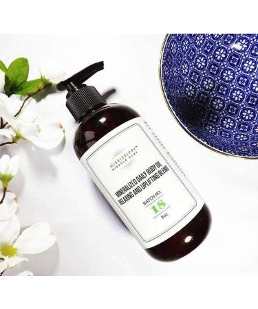 Mineralized Daily Body Oil - Relaxing & Uplifting 8oz for Radiant Skin | Shop Internationally - Buy Online on GoSupps.com