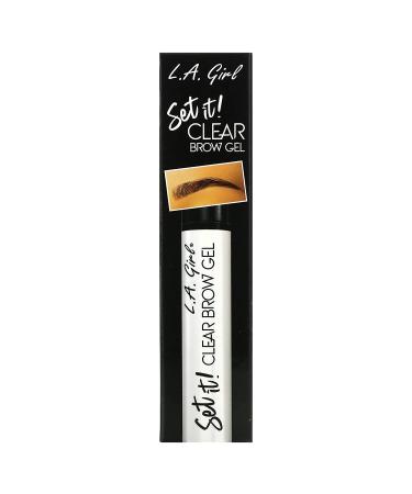 L.A. Girl Clear Brow Gel - Set It! 0.08 fl oz (2.5 ml) | Perfect Brow Hold - Buy Online on GoSupps.com