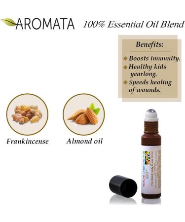 Aromata Frankincense Nature Ultimate Kids Essential Oil Blend - 100% Natural & Safe 10ml Roll-On - Buy Online on GoSupps.com