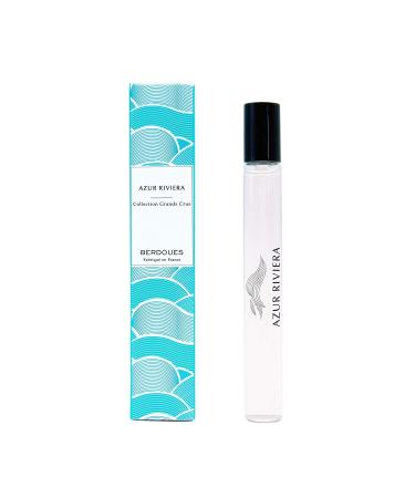 Grands Crus Azur Riviera Eau de Parfum | Aquatic Scent Made in France | Fragrance for Men & Women | Premium Quality Ingredients 0.34 Fl Oz (Pack of 1)