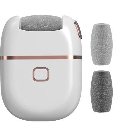 Electric Pedicure - Electric Foot Care Dry Skin Remover | Callus Remover with USB Charging Effective Callus Removal with Electric Foot Device White - Buy Online on GoSupps.com