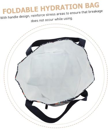 FRCOLOR Foldable Foot Bag Foot Soaking Bag with Handles Outdoor Portable Foot Basin Folding Foot Bath Bucket Convenient Folding Water Bag Fishing Hood Peva Sole of Foot Travel - Buy Online on GoSupps.com