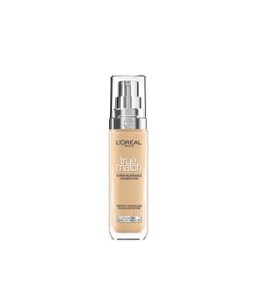 L'Oreal Paris L'Or al Paris True Match Foundation - 3.5D/W - Natural Coverage Foundation with Hyaluronic Acid and SPF 16 - 30 ml - Vegan
