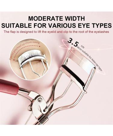 Effortless Lash Curler: Instant Eye-Opening Effect Easy-to-Use Eyelash Curling Tool-Design for Home & Travel - Buy Online on GoSupps.com