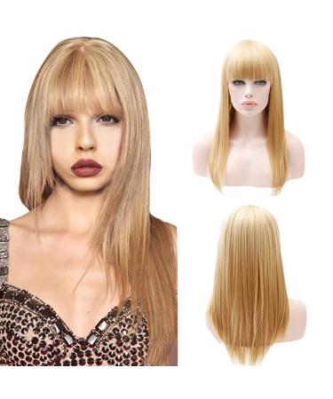 Buy Blonde Bob Straight Synthetic Wig for Women - Perfect for Cosplay Anime and 80s Parties | International Shipping Available - Buy Online on GoSupps.com