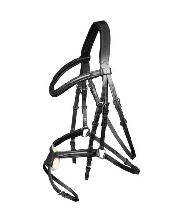WALDHAUSEN X-Line Standard Bridle Canc n black-stainless steel warmblood-full
