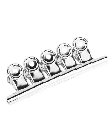 Nail Extension Clips - 5pcs Stainless Steel Silver C Curve Nail Art Accessories for Perfect Extensions - Buy Online on GoSupps.com