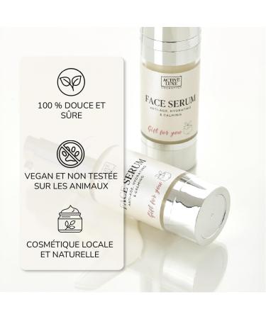 Active Luxe Moisturizing Anti-Aging Face Serum S rum Visage Anti- ge l huile de jojoba & vitamine E Hydratant anti-rides soin antioxydant 30 ml - Buy Online on GoSupps.com