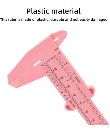 ANKROYU 10PCS Eyebrow Stencil Microblading Ruler Eyebrow Shaping Stencil Ruler Double Scale Sliding Eyebrow Measuring Ruler for Home - Buy Online on GoSupps.com