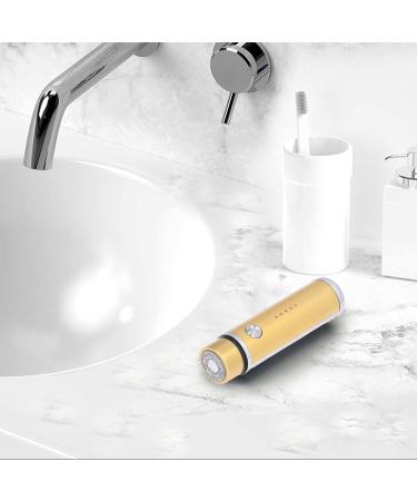 Mini USB Shaver Hypoallergenic Electric Shaver for Men (Gold) - Buy Online on GoSupps.com