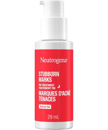 Neutrogena Stubborn Marks PM Treatment - Acne Retinol Skin Care Vitamin A - post-acne marks exfoliator - Fragrance Free 29mL - Buy Online on GoSupps.com