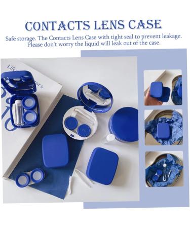 Solustrie 8-Pc Colored Contact Lenses Cosmetic Carrier - Mini Travel Case & Accessories for Lens Storage - Buy Online on GoSupps.com