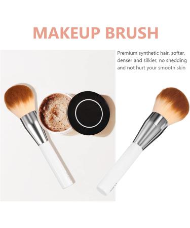 DOITOOL Makeup Brush Foundation Brush Foundation Brush for Liquid Makeup Blush Powder Brush Blush Brush Women Cosmetics Brush Face Loose Powder Brush Miss Tool Fluffy White Wooden Handle - Buy Online on GoSupps.com