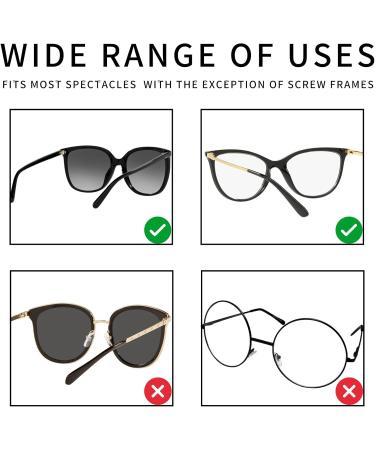 Amissz Self-Adhesive Nasal Pads for Glasses | 10 Pairs Anti-Slip Silicone Nose Pads | Transparent Non-Slip Soft Pads for Sunglasses & Eyewear - Buy Online on GoSupps.com