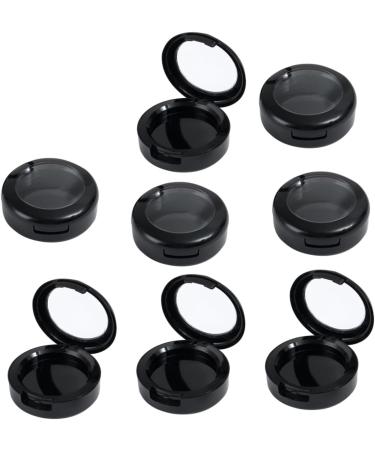 Beavorty Eyeshadow Palette 24 Pcs makeup samples makeup containers cosmetic travel containers Round Eyeshadow Holder eyeshadow 3.8*3.8cmx3pcs Blackx3pcs - Buy Online on GoSupps.com