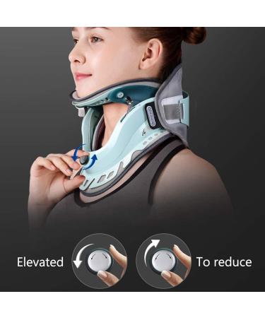 XIBANY Adjustable Neck Stretcher Collar | Portable Physiotherapy Relief for Neck Shoulder & Back Pain | International Shipping Available - Buy Online on GoSupps.com