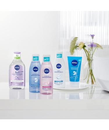 Nivea Micellair 5 in 1 Micelle Water for Sensitive Skin | 100ml | Perfume-Free Facial Toner | 6 Pack | International Shipping Available - Buy Online on GoSupps.com