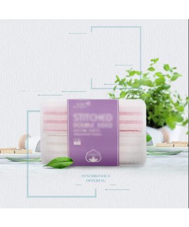 Portable Cleansing Cotton Hot Cosmetics Facial Cotton Pad Cosmetic Puff Organic Cotton Swab Box Eye Cleaning Pad Combination Installed 140PCS Soft Comfortable (Color : White or Pink) - Buy Online on GoSupps.com