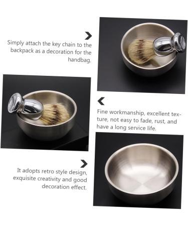 Frcolor 2-Piece Castle Feature Men's Shaving Brush & Razor Set - Premium Grooming Tools for Men - Buy Online on GoSupps.com