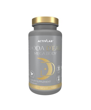 Activlab DODA D'eau Mega Body 60 Capsules | Delays The Aging of The Body Healthy Intestines Anti-inflammatory Properties Licorice Root | Papaya Leaf Extract astaxanthin American sea Buckthorn