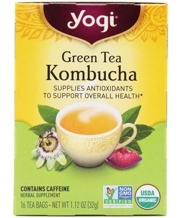 Tea Kombucha Green Tea 16 ea - Buy Online on GoSupps.com